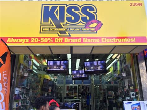 kiss electronics nyc website.